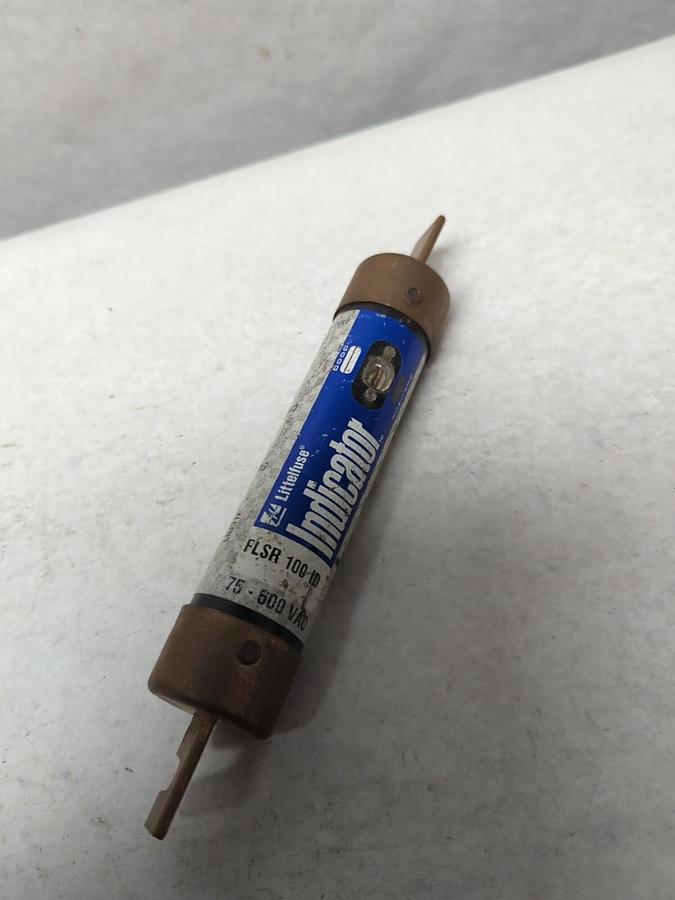 Used LITTELFUSE,FLSR100 ID,INDICATOR 100 AMP FUSE PRE-OWNED
