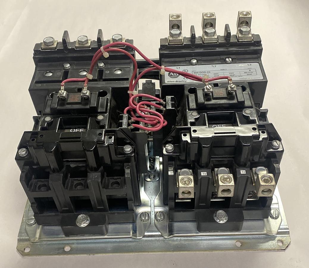 ALLEN BRADLEY,505-DOD-23,SER B REVERSING STARTER SIZE 3 90A 600V NEW NO BOX