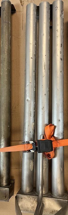 Used PROCESS TECHNOLOGY,3LS18436-R40PII,3 ELEMENT SS 18kW 480V IMMERSION HEATER 36x40