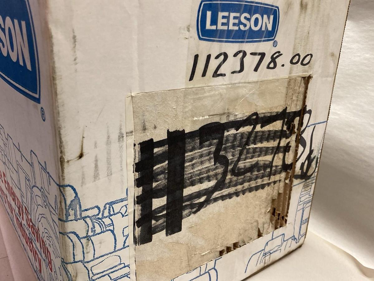 Leeson,C6T11FC10F,3-Phase AC Motor 56C Frame 1140rpm 3/4Hp 60Hz