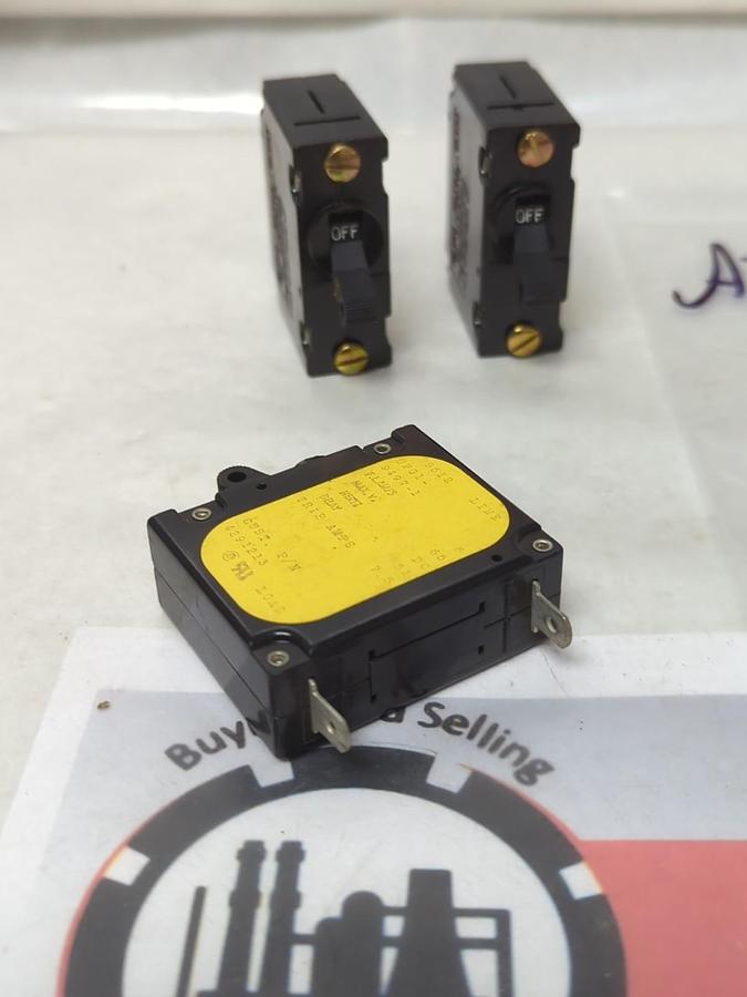 Used AIRPAX,UPG1-9497-1,CIRCUIT BREAKER LOT OF 3 PRE-OWNED