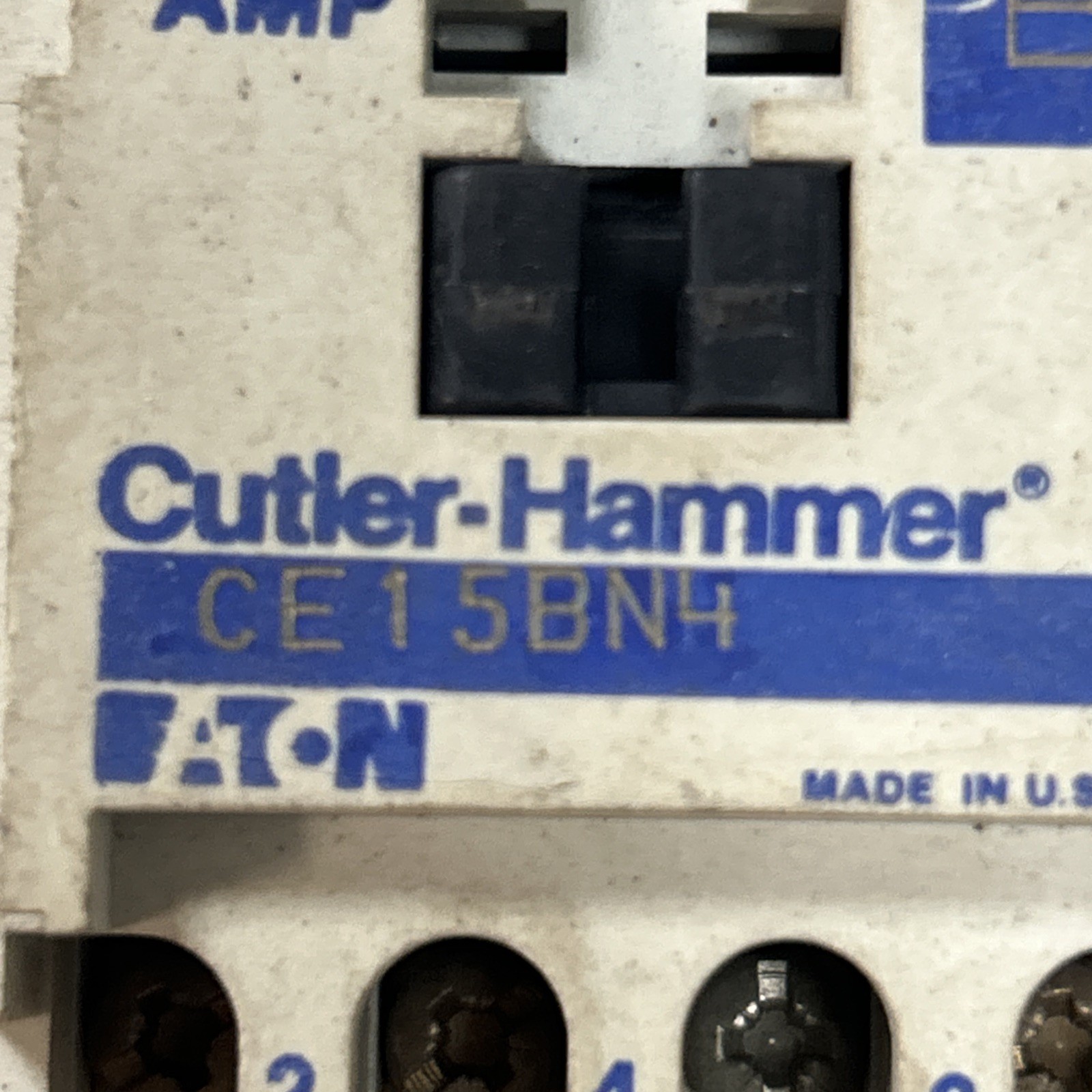 Used CUTLER-HAMMER,CE15BN4,CONTACTOR 10A