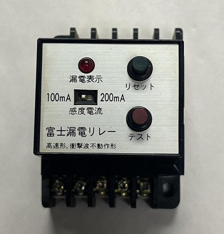 Used FUJI ELECTRIC,EL25PO,LEAKAGE PROTECTION RELAY
