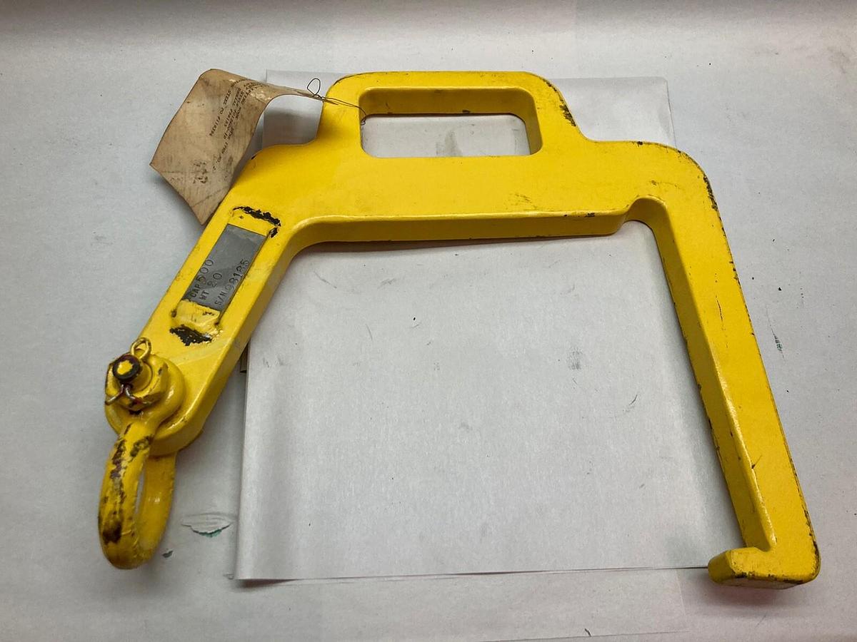 Used Washington Steel,CAP500 WT20,Lifting Hook