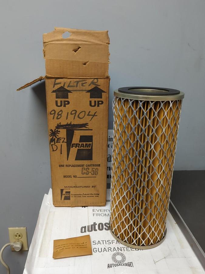 FRAM,CS-58,FILTER ELEMENT