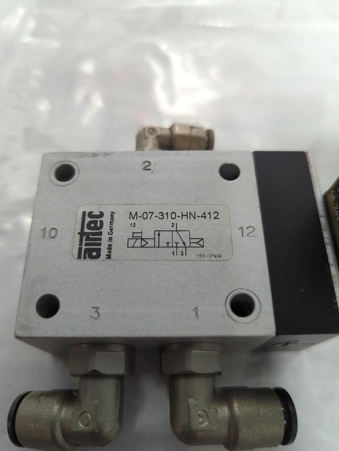 Used AIRTEC,M-07-310-HN-412,SOLENOID VALVE PRE-OWNED