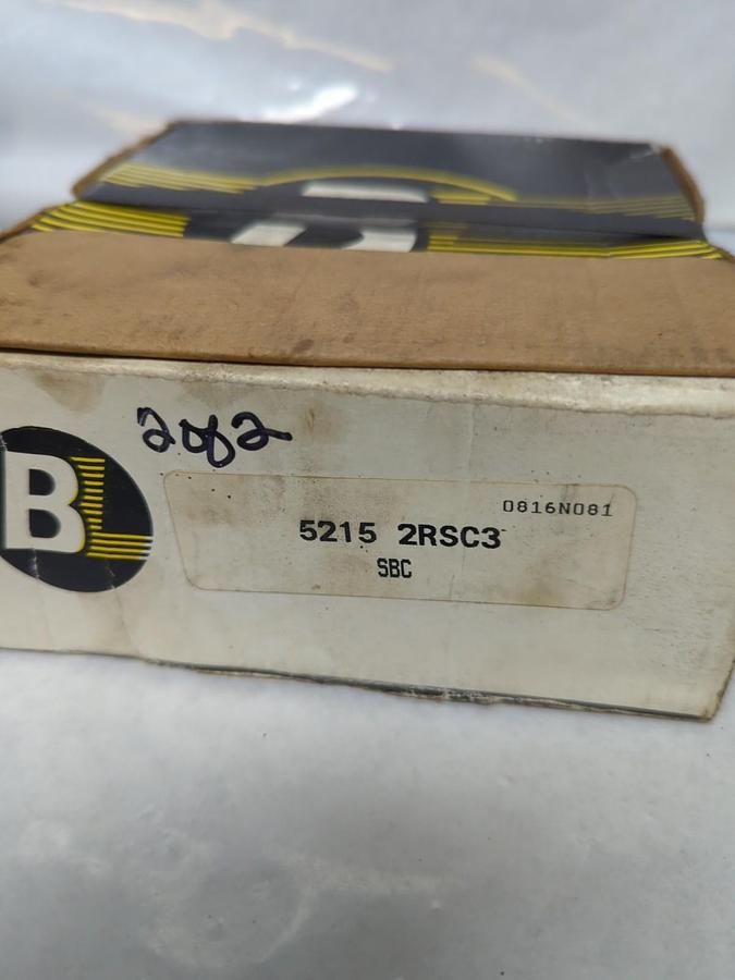 BEARINGS UNLIMITED,5215 2RS C3,RUBBER SEALED DOUBLE ROW ROLLER BEARING NOS