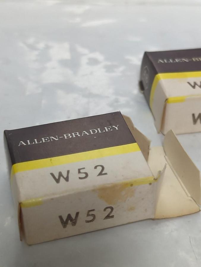ALLEN BRADLEY,W52,THERMAL OVERLOAD HEATER ELEMENT LOT OF 3 NOS
