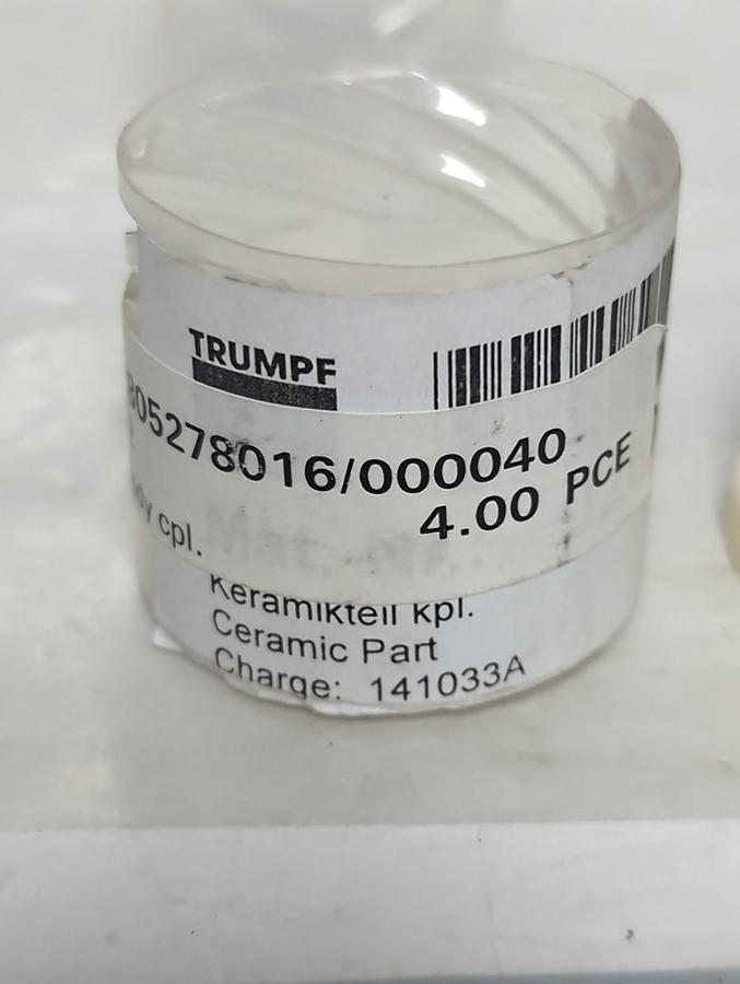 TRUMPF,0260432-03,LASER NOZZLE HOLDER CERAMIC NOS