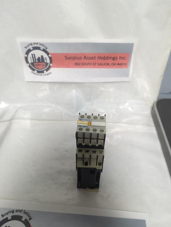 Used TELEMECANIQUE,LA1 DN31,CONTACTOR WITH COIL/RELAY PRE-OWNED