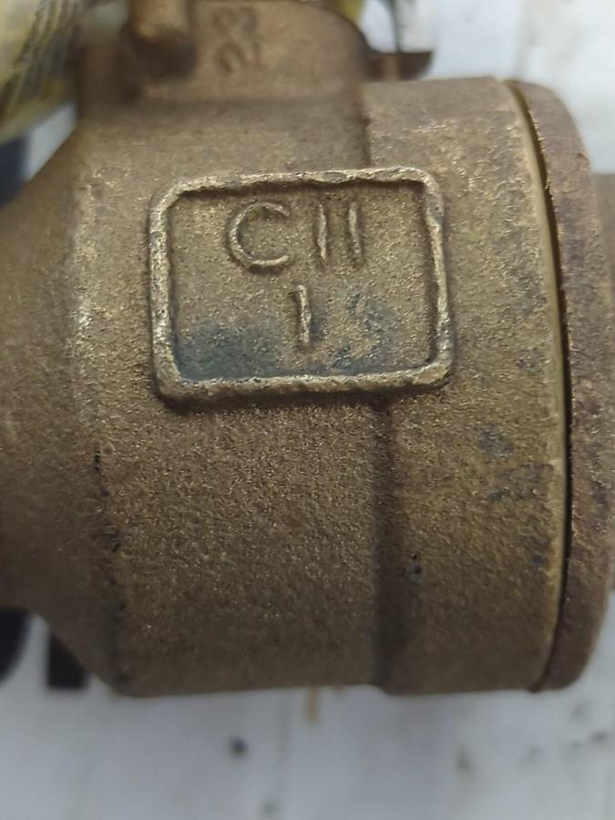 APOLLO,77C-205-27,C11 600 CWP 1 INCH FULL PORT BALL VALVE NOS