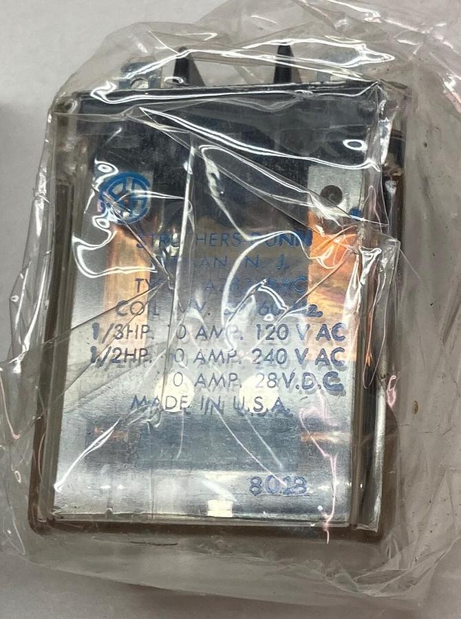 Used Struthers-Dunn,A283XBXC,Electromechanical Relay 24V 50/60Hz