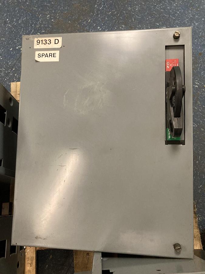 Used Allen-Bradley,2100 2192F,18 Inch 100A MCC Disconnect Feeder Bucket