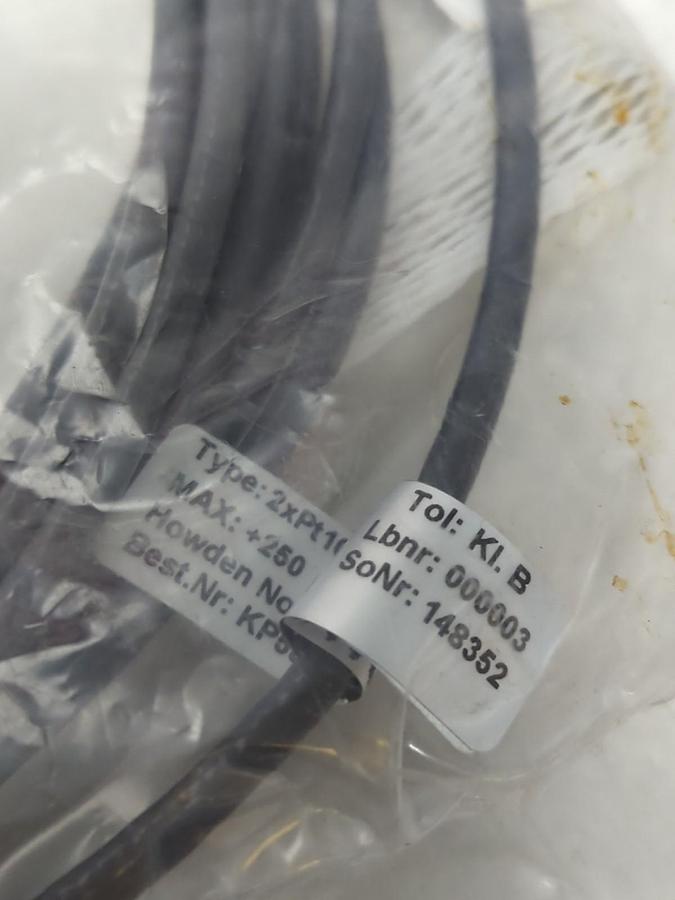 HOWDEN,9128617-5,RTD RESIST SENSOR/THERMOSENSOR 2*PT100 NOS