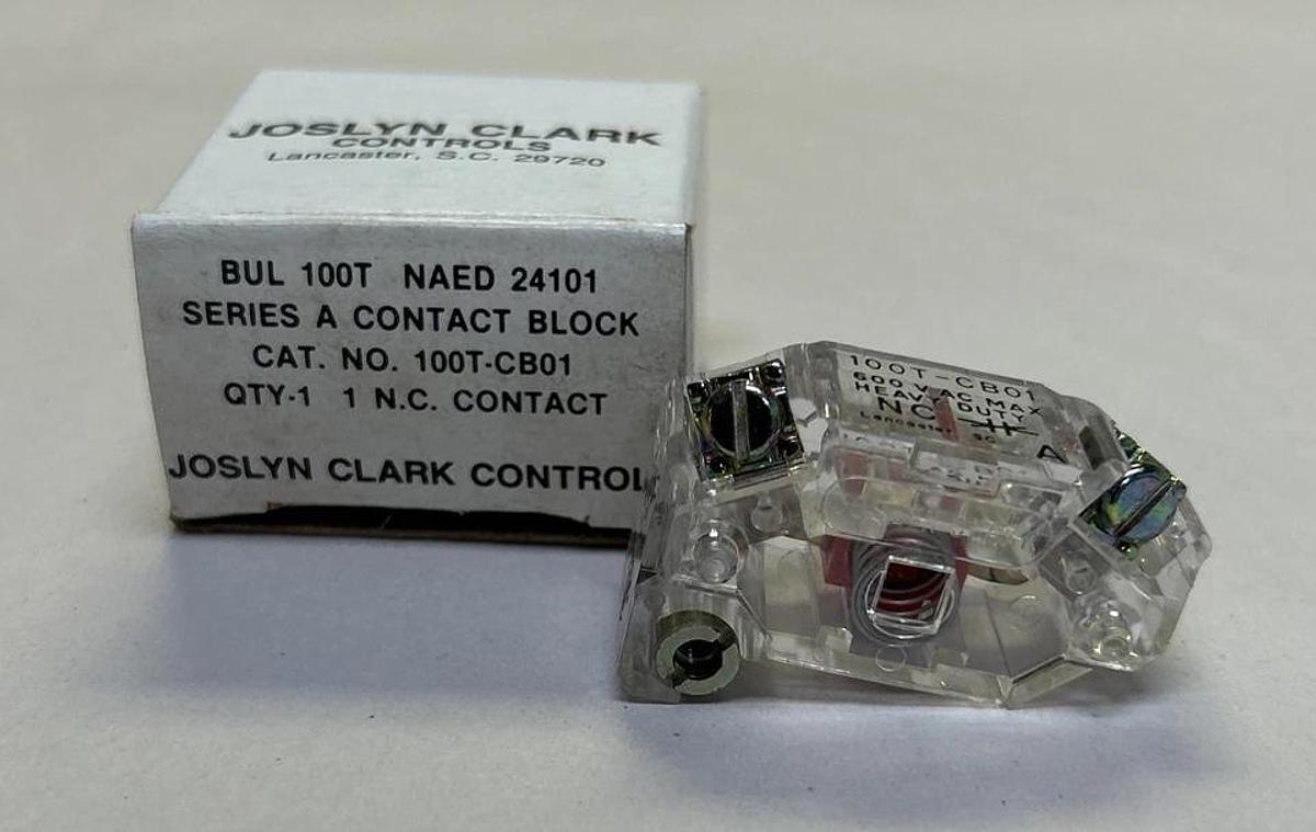 JOSYLN CLARK,100T-CB01,CONTACT BLOCK NOS