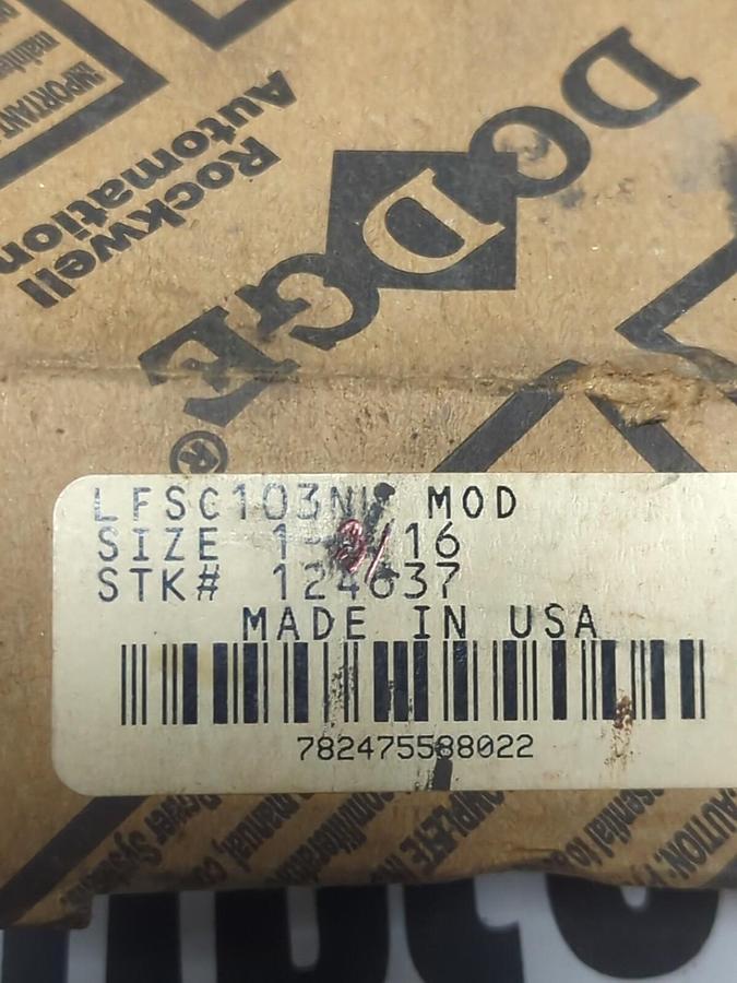 DODGE,124637,3-BOLT MOUNT FLANGE BEARING 1-3/16 IN BORE LFSC103NI MOD NOS