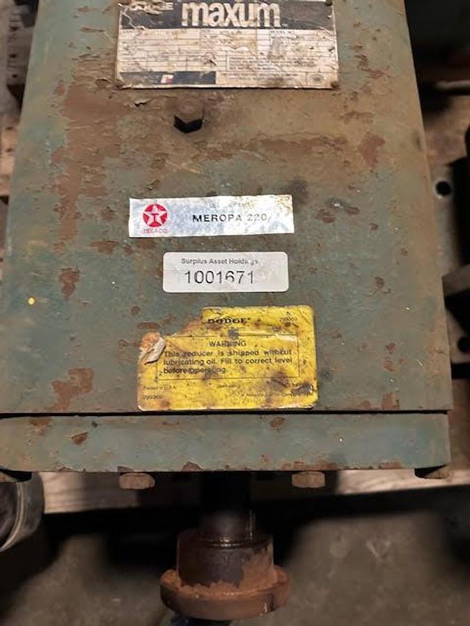 Used Dodge Maxum Speed Reducer Gearbox