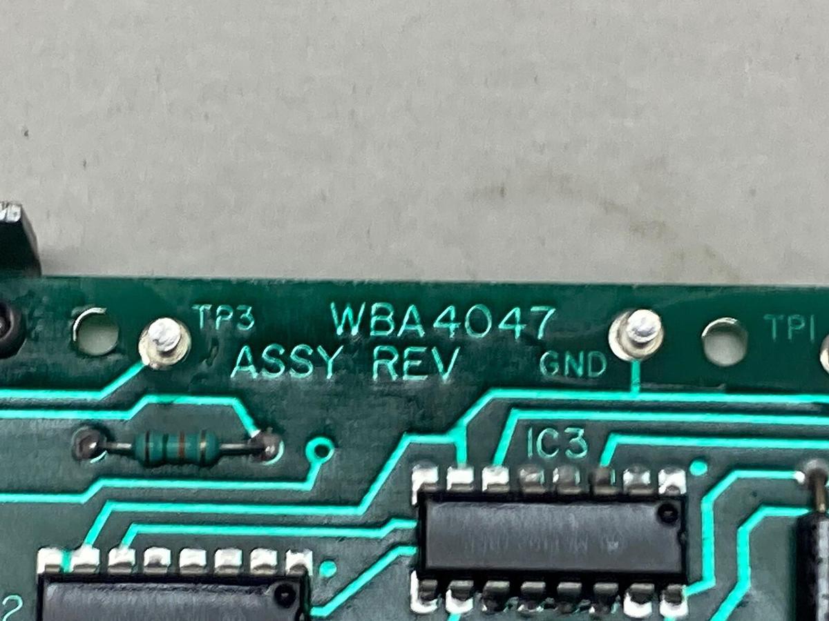 Used Femco,WBA4047,Rev D Circuit Board