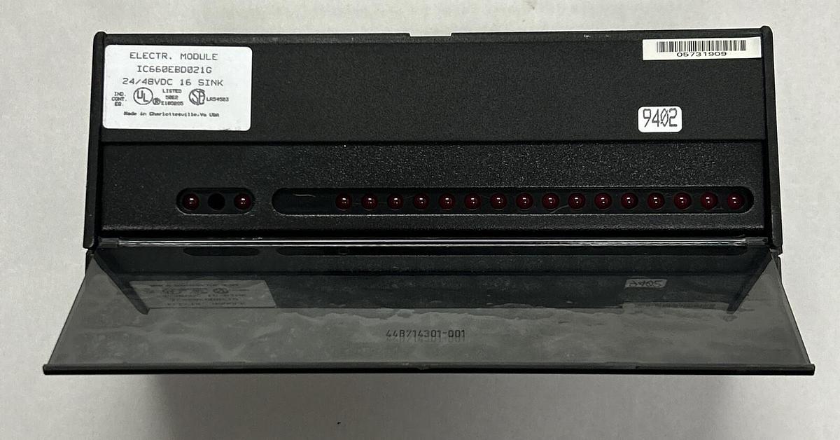 Used GE FANUC,IC660EBD021G,GENIUS BLOCK I/O MODULE