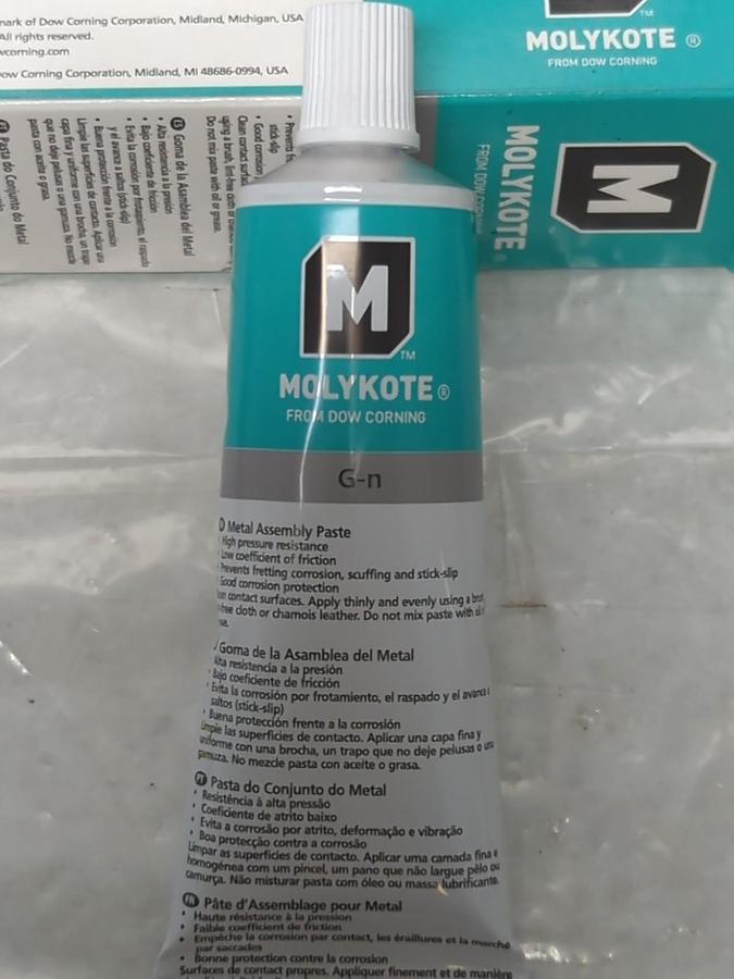 MOLYKOTE,G-N,METAL ASSEMBLY PASTE 2.8 OZ TUBE NOS