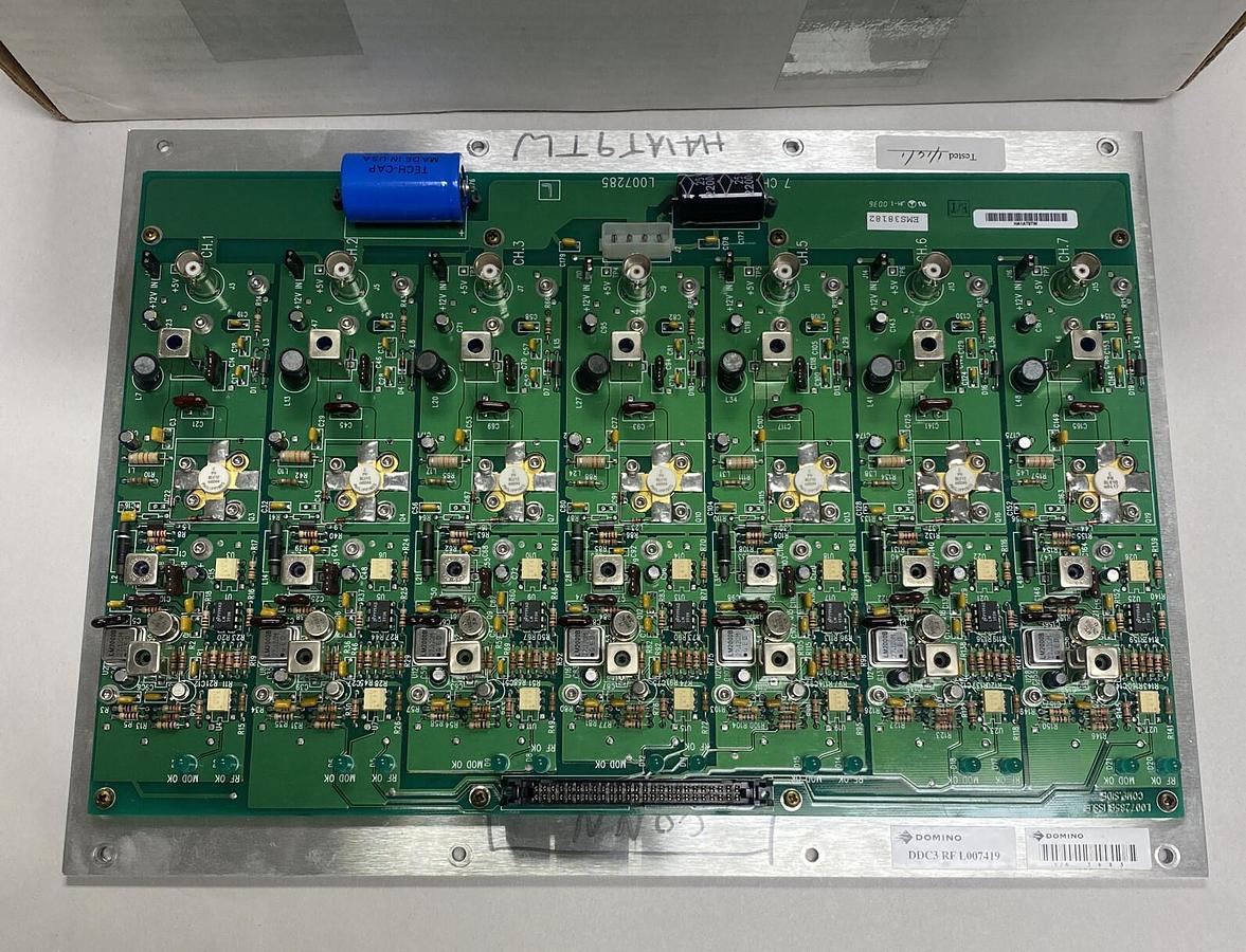 Used DOMINO,L007419,DRIVER BOARD REFURBISHED