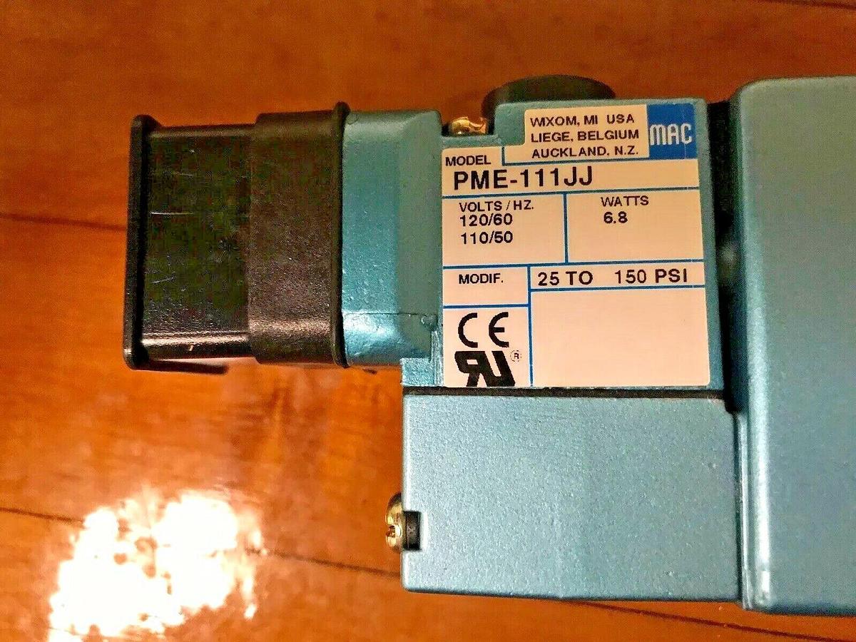MAC,MV-A1C-A312-PM-111JJ,Solenoid Valve