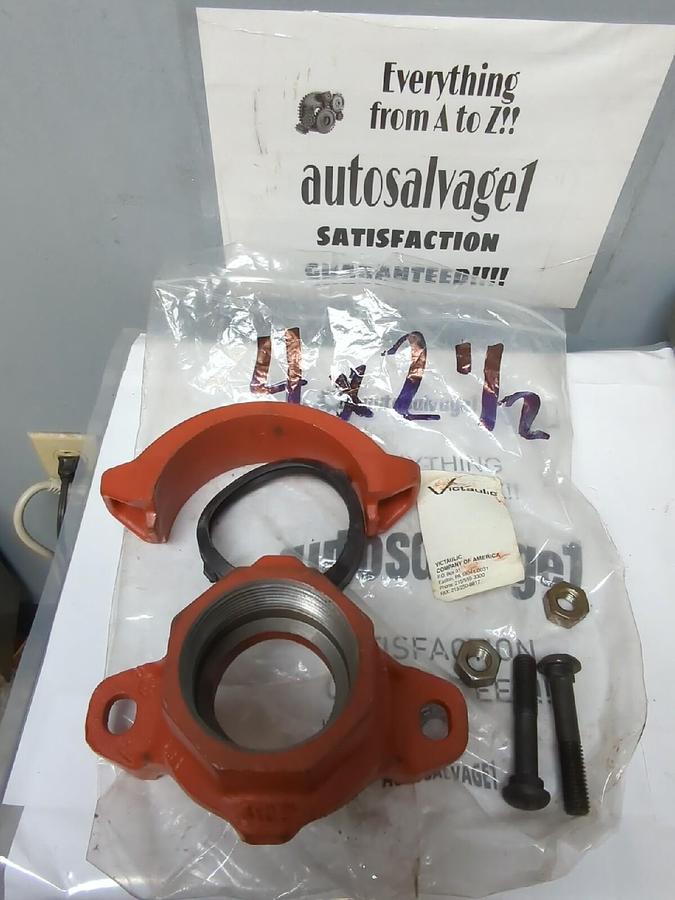 VICTAULIC,STYLE 920,4 IN X 2-1/2 IN MECHANICAL T-BOLTED BRANCH OUTLET NOS