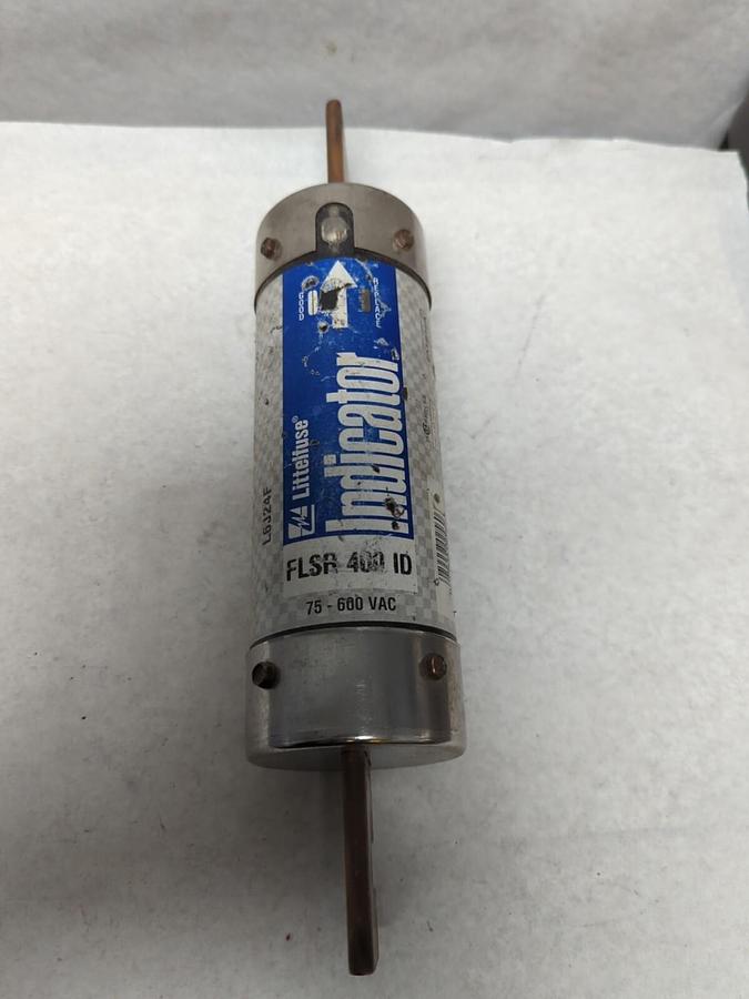 Used LITTELFUSE,FLSR-400ID,INDICATOR 400 AMP FUSE PRE-OWNED