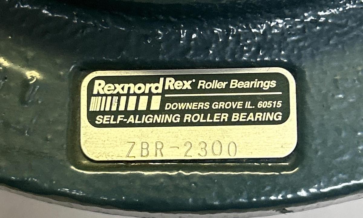 REXNORD,ZBR-2300,FLANGE BEARING 3INCH BORE NOS