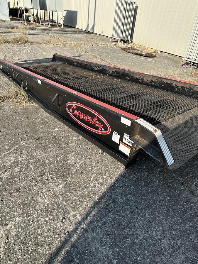 Used Copperloy,SDG16-70-17,16,000 lb Stationary Dock Ramp