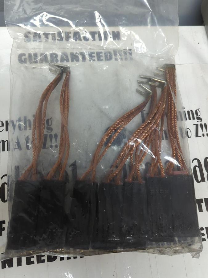 Used HELWIG CARBON,90-101227-580-2-01,CARBON MOTOR BRUSHES PACK OF 7 NEW