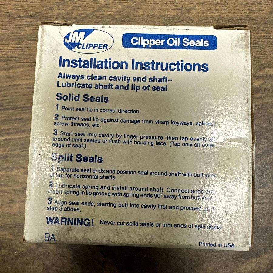 Used JM Clipper,18791-H1L5LUP,Oil Seal