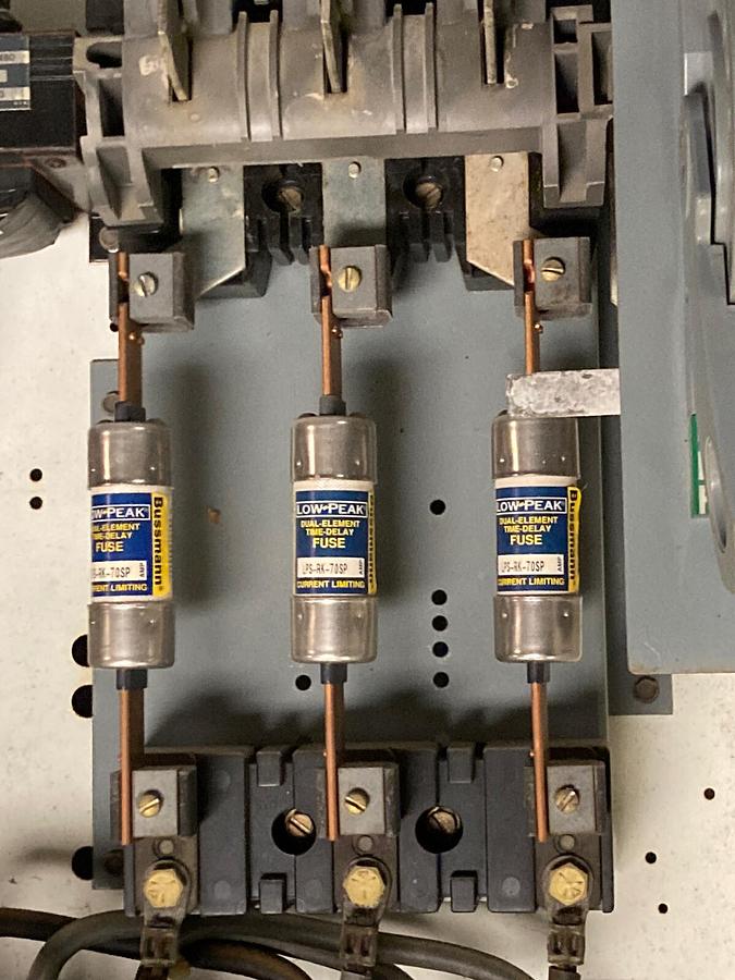 Used Allen-Bradley,2100 2112B,Size 3  Fused MCC 32 INCH Starter Feeder Bucket