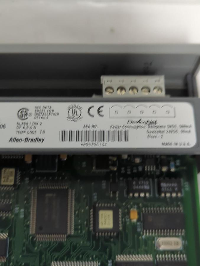 Used ALLEN BRADLEY,1747-SDN,SLC-500 DEVICE NET SCANNER MODULE PRE-OWNED