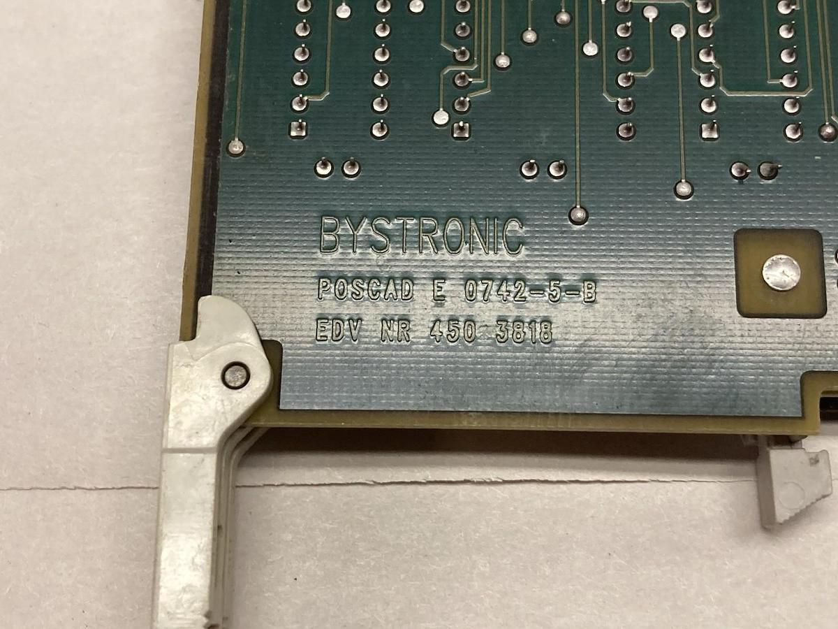 Used Bystronic,E-0742-5-B EDV NR 450-3818,Circuit Board