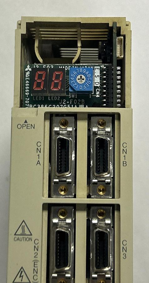 Used MITSUBISHI,MR-J2S-10B,AC SERVO DRIVE