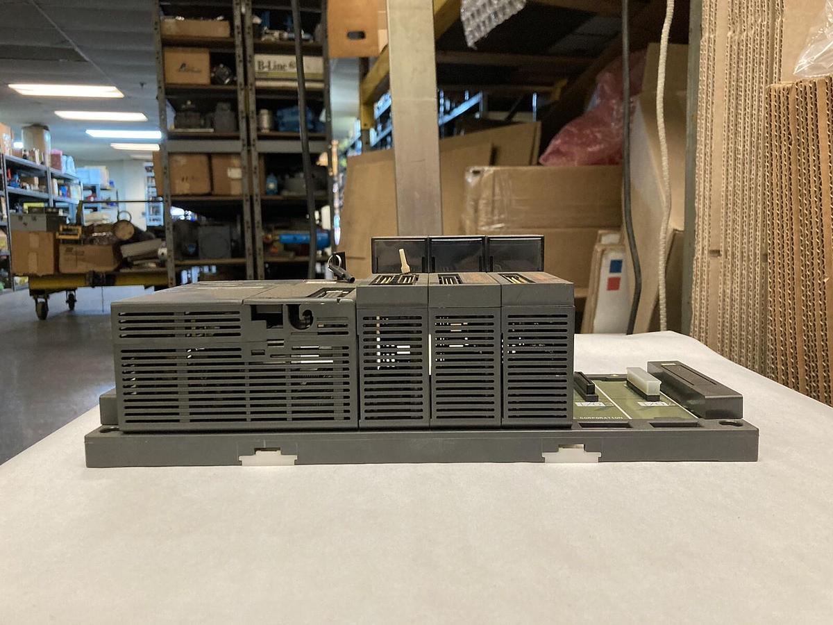 Used Mitsubishi,A1SJHCPU/A1SX42/A1SY41/A1SY41, PLC Rack