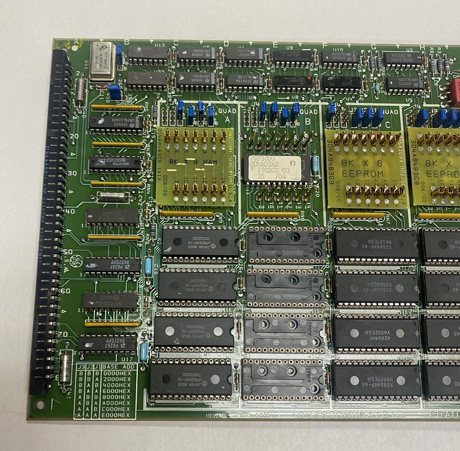 Used GENERAL ELECTRIC,DS3800HUMA1B1C,UNIVERSAL MEMORY BOARD