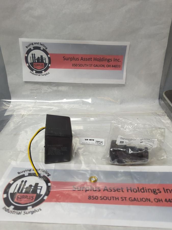 REXROTH,R900019801,INDUSTRIAL COIL WITH CABLE SOCKET/PLUG 110/120V 60/50HZ NOS