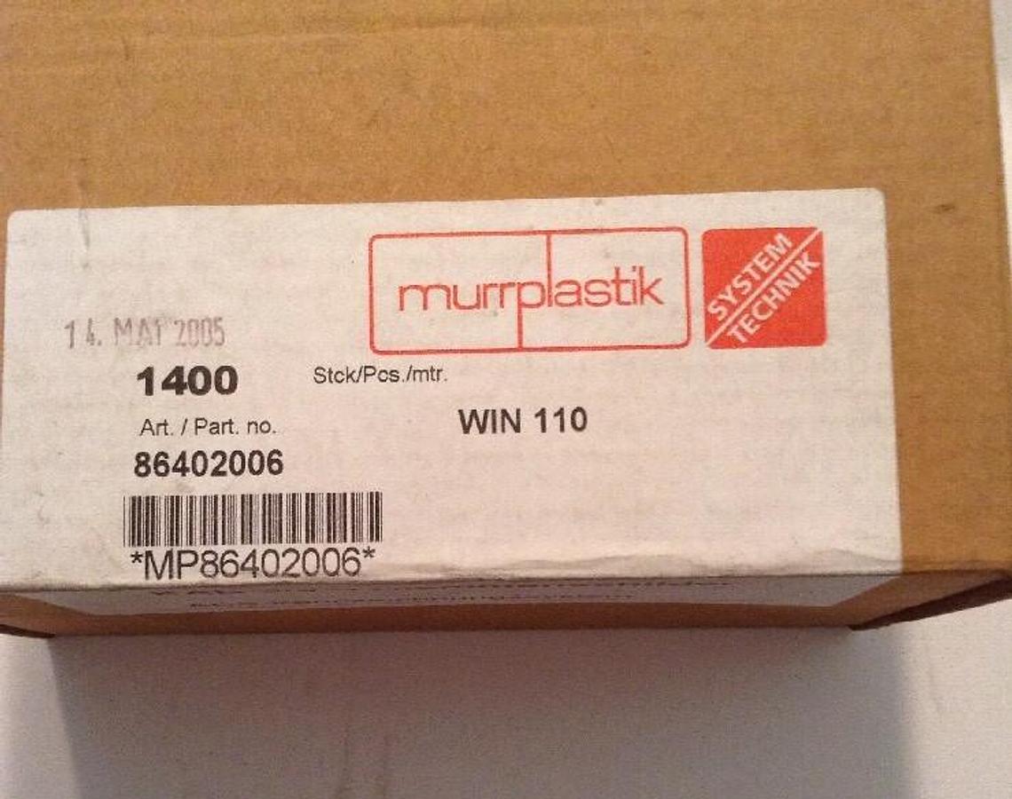 Murrplastik,864020,White Plastic Tags LOT OF 3 BOXES 1408 Tags Per Box