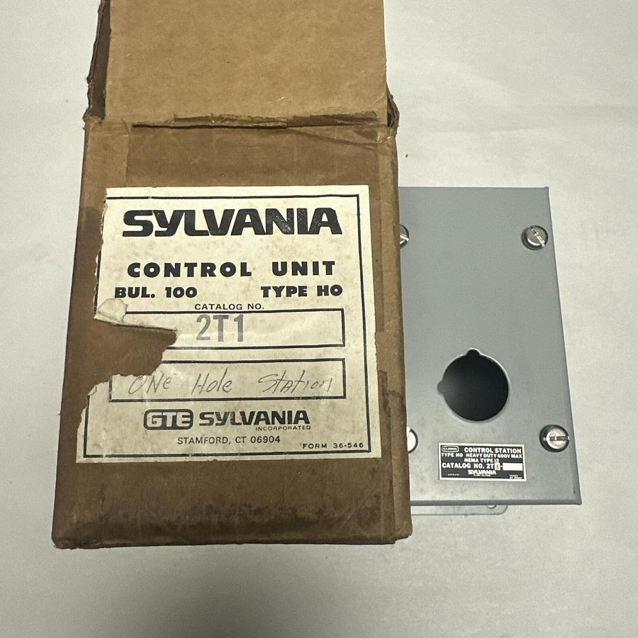 Sylvania,100-2T1,Single Button Control Station NEW