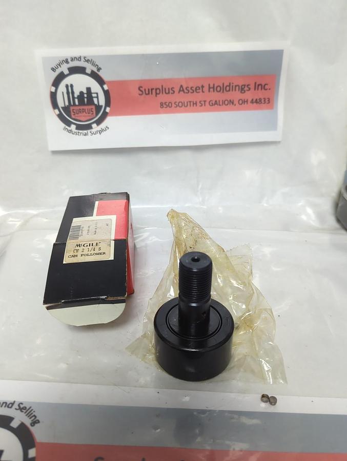 MCGILL,CF 2-1/4S,CAM FOLLOWER 2-1/2 INCH NOS
