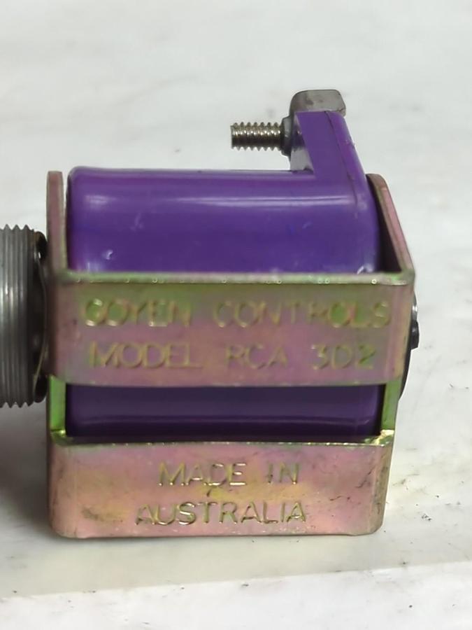 GOYEN CONTROLS,MODEL RCA 3D2,SOLENOID COIL & VALVE ASSEMBLY NOS