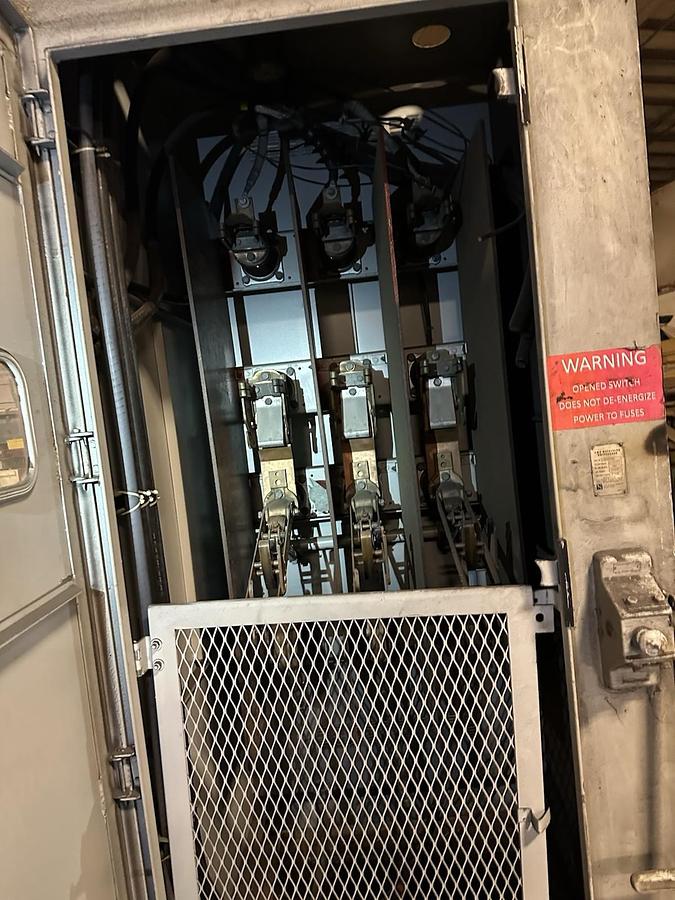 Used S&C Switchgear,CD-66462,13.8-14.5KV High Voltage Cabinet (w/o fuses)