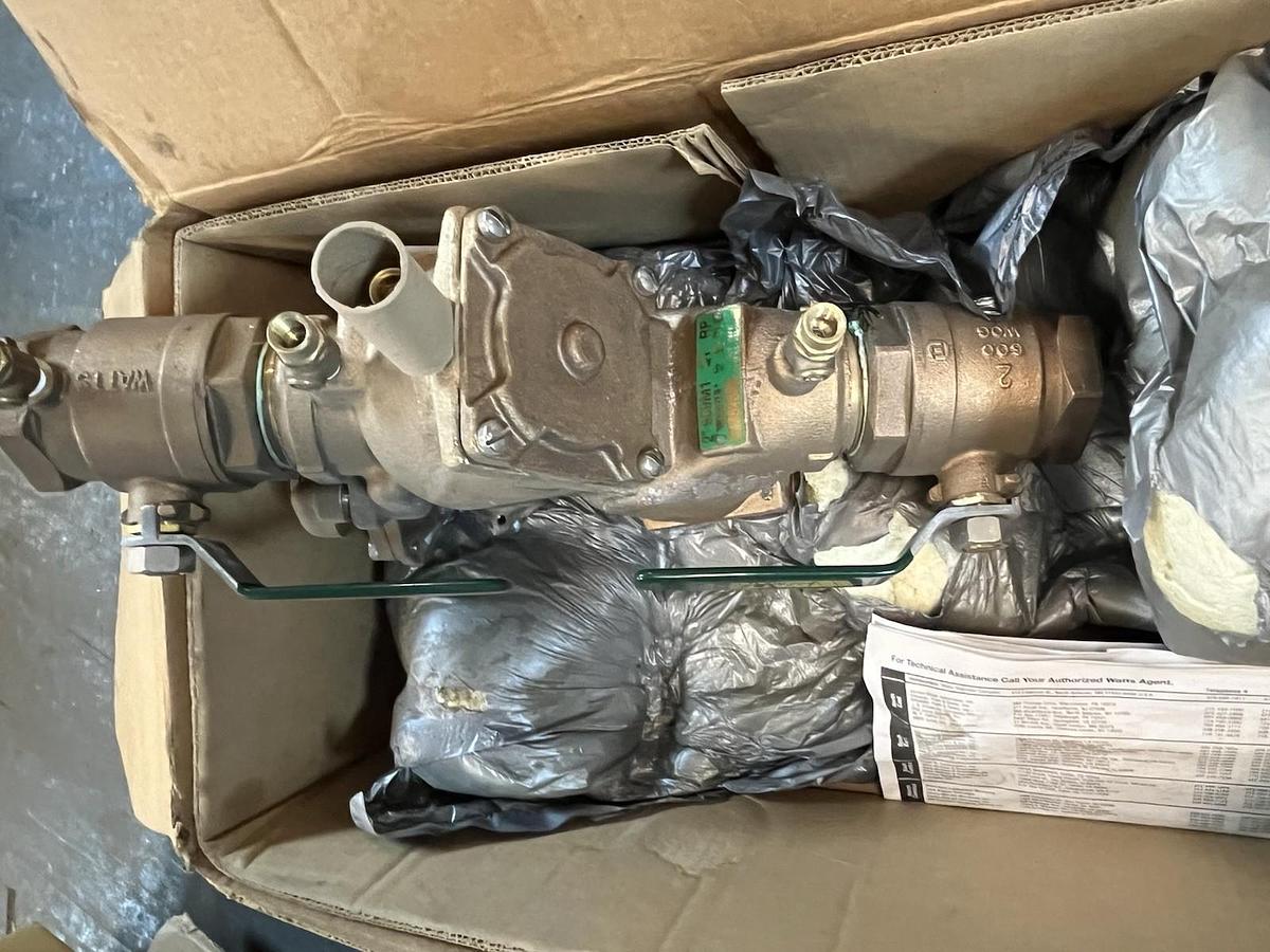 WATTS,909M1-QT-RP,REDUCED PRESSURE BACKFLOW PREVENTER 2"