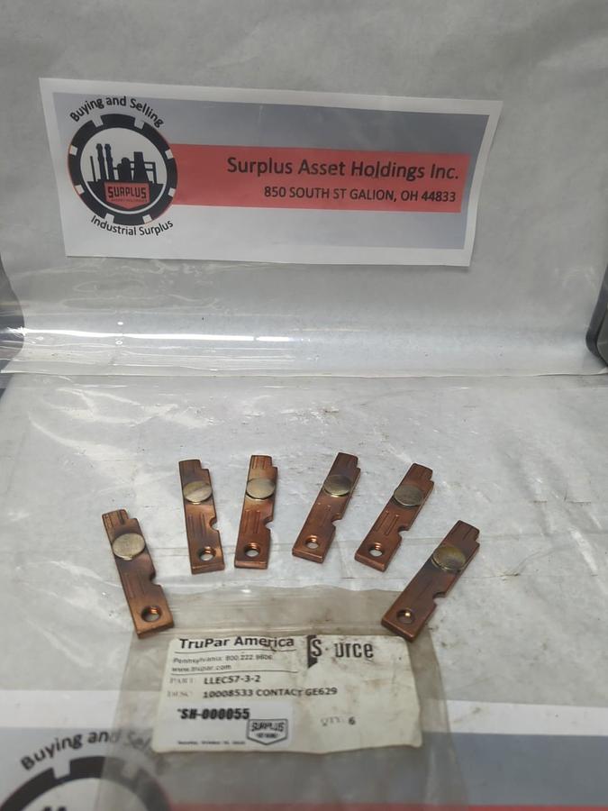 TRUPAR/GE,GE629,CONTACT LOT OF 6 NOS