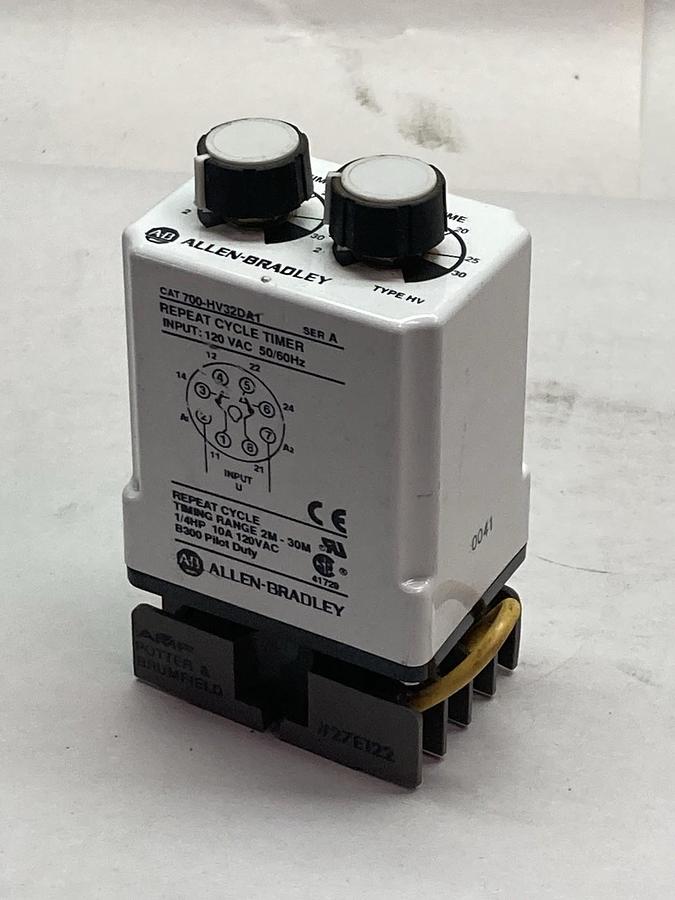 Used Allen-Bradley,700-HV32DA1,Repeat Cycle Timer Ser A
