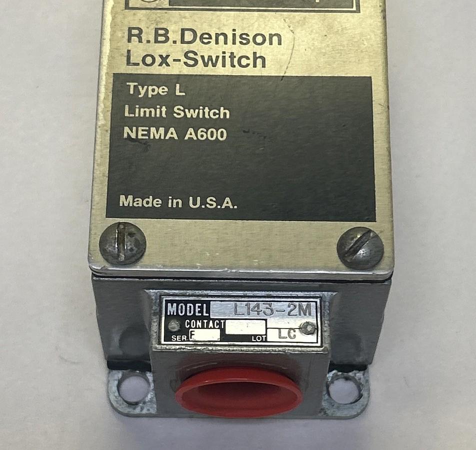 Used TELECANIQUE,L143-2M,LIMIT SWITCH