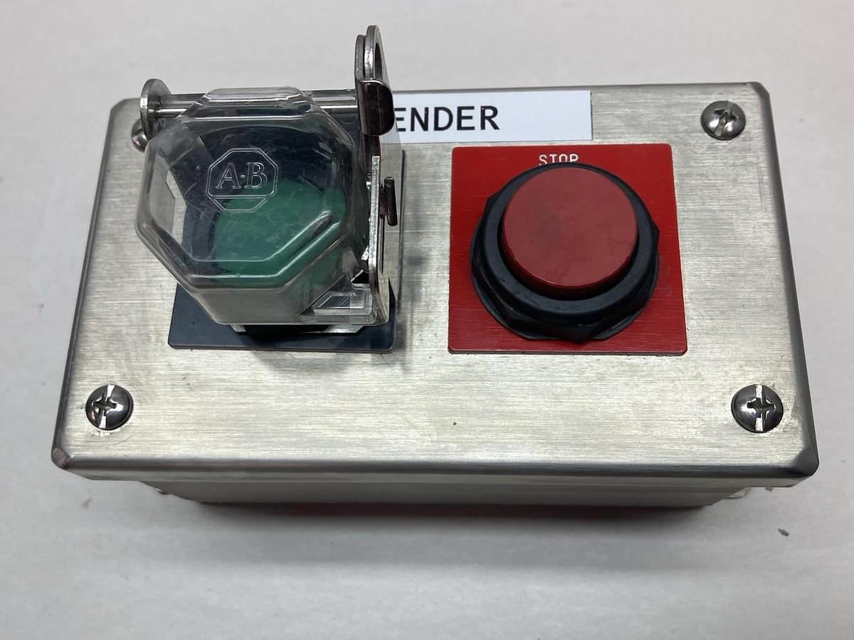 Hoffman,E2PBSS,Stainless Steel Start/Stop Wall Station