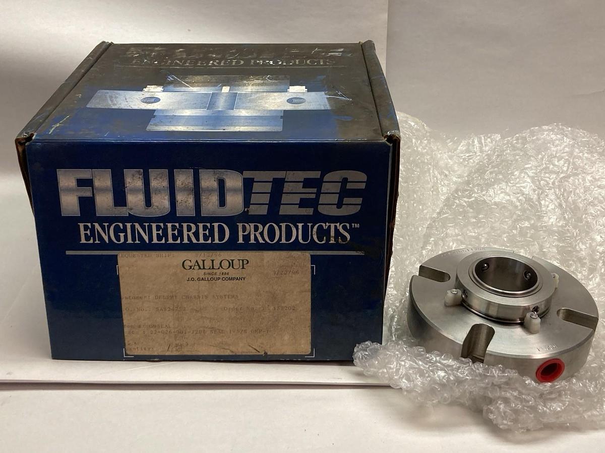 Fluidtec,22-026-001-J208,Mechanical Cartridge Seal 1-3/4 Inch